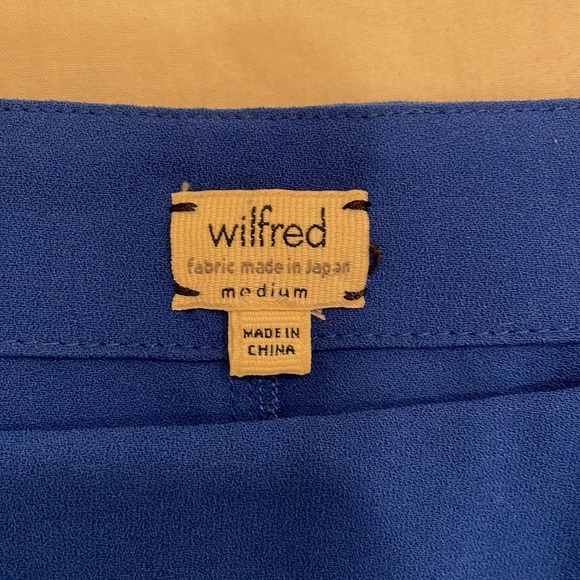 Aritzia Wilfred royal blue top in size medium - Picture 2 of 3
